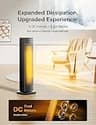 Pelonis 23-Inch Ceramic Tower Space Heater with Digital Touch Controls