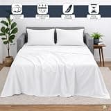Cottington Lane Queen Sleeper Sofa Sheets, 4-Piece 100% Egyptian Cotton