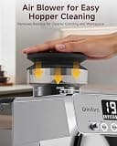 Grindora Espresso Machine with Grinder, Timer Dosing & PID Temp Control