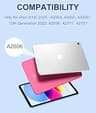 Harvopu 7-Color RGB Backlit Magnetic Keyboard Folio Case for iPad 10th/11th Gen