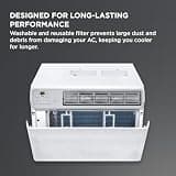 TCL H8W35W Smart 8,000 BTU Window Air Conditioner with Voice Control