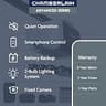 Chamberlain 3/4 HP Smart Chain Drive Garage Door Opener with Integrated Camera