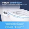 LUXE Bidet NEO 185 Dual-Nozzle Self-Cleaning Non-Electric Toilet Attachment