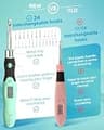Upgraded Light-Up Crochet Hook Set with 24 Interchangeable Heads & Digital Counter