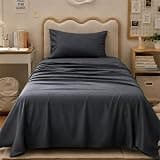 Bedsure Twin XL 3-Piece Dorm Bedding Sheet Set, Cooling Microfiber & Oeko-Tex Certified