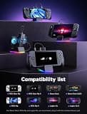 JSAUX HB0705 Docking Station with RGB Cooling Fan for ASUS ROG Ally, 4K@120Hz HDMI