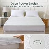 Premium 3D Air Fabric Bamboo-Viscose Blend Waterproof Mattress Protector