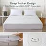 Premium 3D Air Fabric Bamboo-Viscose Blend Waterproof Mattress Protector