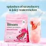 Bloom Nutrition Clear Whey Isolate & Collagen Protein, Strawberry Watermelon