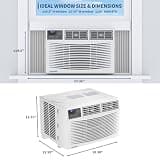 GarveeHome 8,000 BTU Window Air Conditioner with LED Digital Display