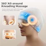 comrelax Head and Eye Massager for Forehead Relief with Built-In Heat