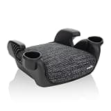 Evenflo GoTime No Back Booster Car Seat with Dual Integrated Cup Holders