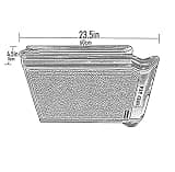Pet Gear SupertraX Compact 42-Inch Dog Ramp with Pressure-Activated Grip Surface