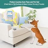 SEERWAY Electronic Pet Training Shock Pads for Indoor Furniture, 2-Pack