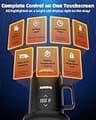 Nuwave Smart Rechargeable Heated Coffee Mug with Brewing Presets, 16oz