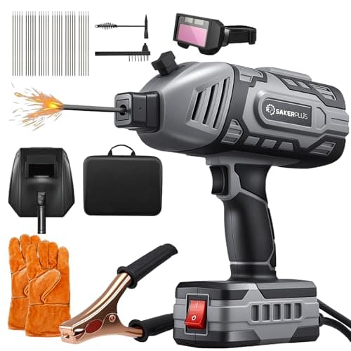 Sakerplus Portable Handheld Welding Machine Kit with Premium Accessories