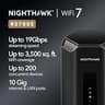 NETGEAR Nighthawk RS700S Tri-Band WiFi 7 Router with up to 19 Gbps Speed