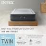 Intex Dura-Beam Deluxe 13-Inch Twin Air Mattress with Included Carry Bag