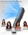 CONLWIN Z6-LF01 Dual-Mode Cordless Hair Straightener Brush with Cold Air