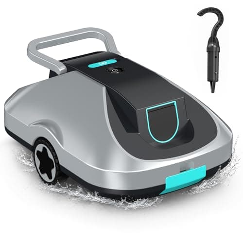 Zebary C1 Cordless Pool Vacuum Robot with Massive 200-Minute Extended Runtime