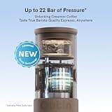 Outin Mino Portable Electric Espresso Machine with 22-Bar Pump Pressure