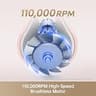Dreame Gleam 110,000 RPM High-Speed Brushless Hair Dryer with Ion Control