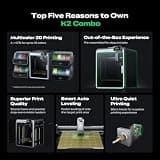 Creality K2 Combo Enclosed CoreXY 3D Printer with 4-Slot Creality Filament System