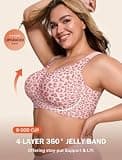 LetsJoli Convertible Wireless Jelly Bra for Back Pain Relief and Support