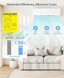 EXNOS 12,000 BTU 115V Ductless Mini Split Air Conditioner and Heating System