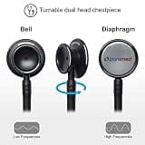 Paramed Classic Dual Head Stethoscope with 360-Degree Rotating Chestpiece