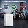 DGVAM Ultra-Quiet Compressor Dehumidifier with Sleep Mode, 80 Pint, 4,500 Sq. Ft.