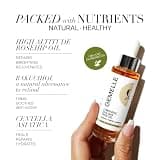 GEMELLE Lymphatic Gua Sha Face Oil with Rosehip Bakuchiol and Squalane