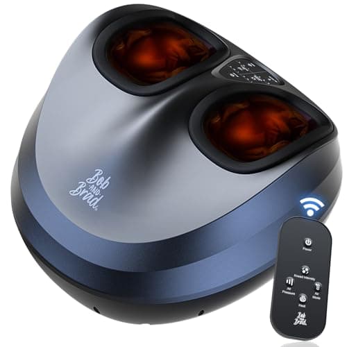 BOB AND BRAD Shiatsu Deep Kneading Foot Massager with Heat and Remote