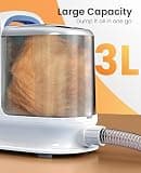 oneisall BM3 Dog Grooming Vacuum System with 3L Dust Cup and Cordless Clippers