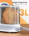 oneisall BM3 Dog Grooming Vacuum System with 3L Dust Cup and Cordless Clippers