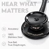 MDF Instruments MD One Premium Stainless Steel Dual Head Stethoscope Kit