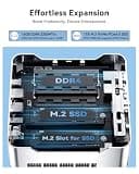 KAMRUI Hyper H2 Workstation Mini PC, Intel Core i7-14650HX, 16GB RAM, 1TB SSD