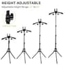 TONINT Adjustable Height Wood Hanger Garment Steamer Stand