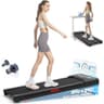 TRAILVIBER Walking Pad Treadmill with 12% Auto Incline & 450 lb Capacity