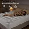 Bedlore Thick Bamboo Viscose Pillow Top Mattress Pad with Deep Pocket