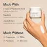 Honest Beauty Hydrogel Cream Daily Face Moisturizer with Hyaluronic Acid