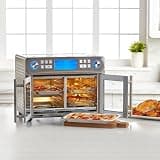 Emeril Lagasse Dual Zone 360 French Door Air Fryer Oven Combo, 25-Quart