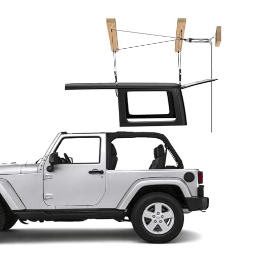 VEVOR Manual Hardtop Remover Lift 220 Lbs Capacity for Jeep Wrangler and Bronco