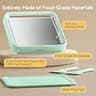 Felizbebe Instant Ice Cream Roller Maker with Lid, 2 Spatulas, and SUS316 Steel