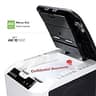 Aurora Commercial 200-Sheet Auto Feed Micro-Cut Paper Shredder, P-5