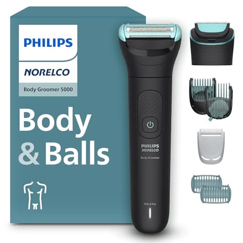 Philips Norelco Body Groomer 5000 Series BG5495/50 Dual-Sided Body Shaver