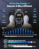 MERACH Under Desk Elliptical, 12-Speed Motorized Setup, Wireless Remote