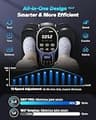 MERACH Under Desk Elliptical, 12-Speed Motorized Setup, Wireless Remote