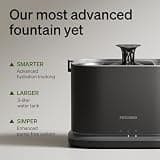 PETLIBRO Dockstream 2 Smart Stainless Steel Cat Water Fountain, 3L Capacity