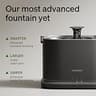 PETLIBRO Dockstream 2 Smart Stainless Steel Cat Water Fountain, 3L Capacity